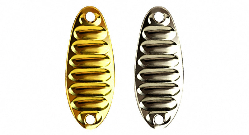 Blank Metal Spoon Lure, Gold or Silver, 1.5–25 g (0.05–0.9 oz) – product photo