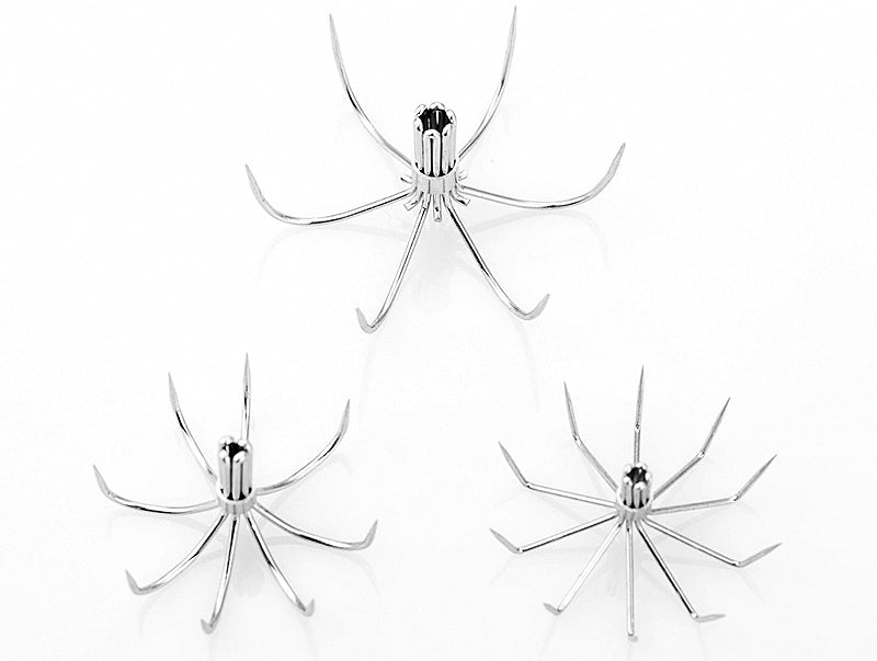 Barbless Squid Jig Hooks, 6 & 8 Prong, 26–40 mm – product photo