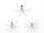 Barbless Squid Jig Hooks, 6 & 8 Prong, 26–40 mm – product photo