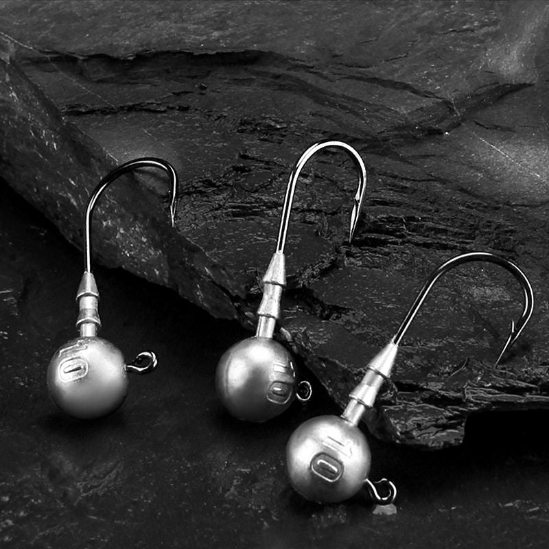 Triangle Point Jig Head Hooks for Soft Baits, 3.5–14 g, 50 pcs – product photo