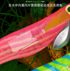 Glitter Wood Shrimp Squid Jig (Egi), Size 3.5 – product photo