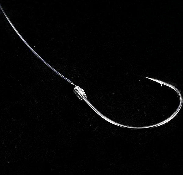 Barbed Loach Hooks, Pre-Tied Snelled or Loose, Size 9–13 – product photo