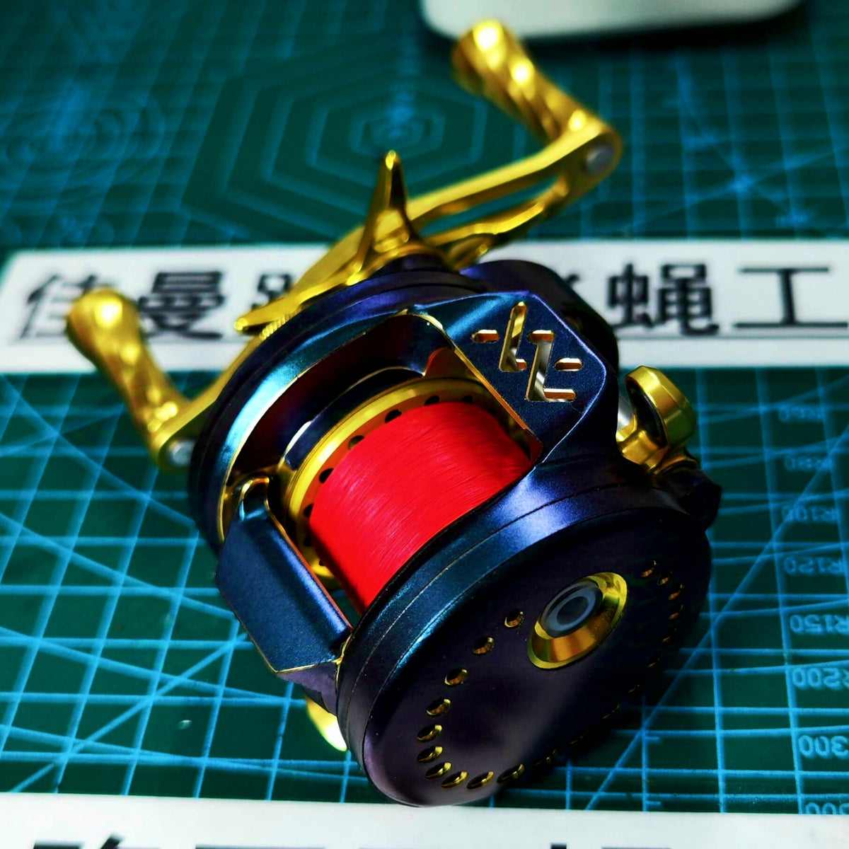 Baitcasting Reel Protective Skin Sticker Film, Pre-Cut – product photo