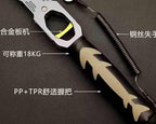 Fishing Pliers & Fish Gripper, Gunmetal Black – product photo