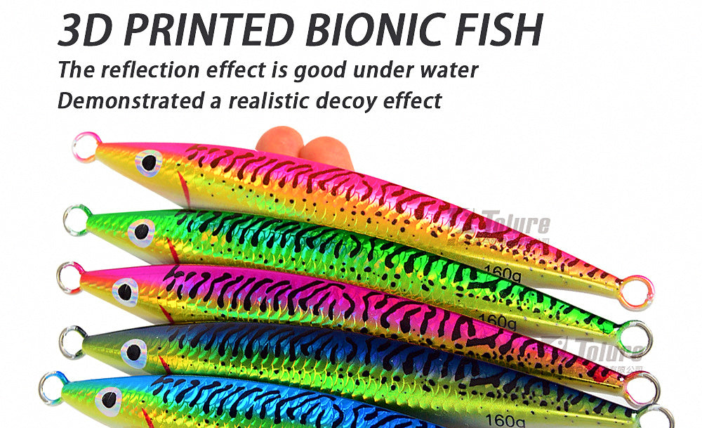 Glow UV Slow Pitch Jig, 120–200 g (4.2–7.1 oz) – product photo