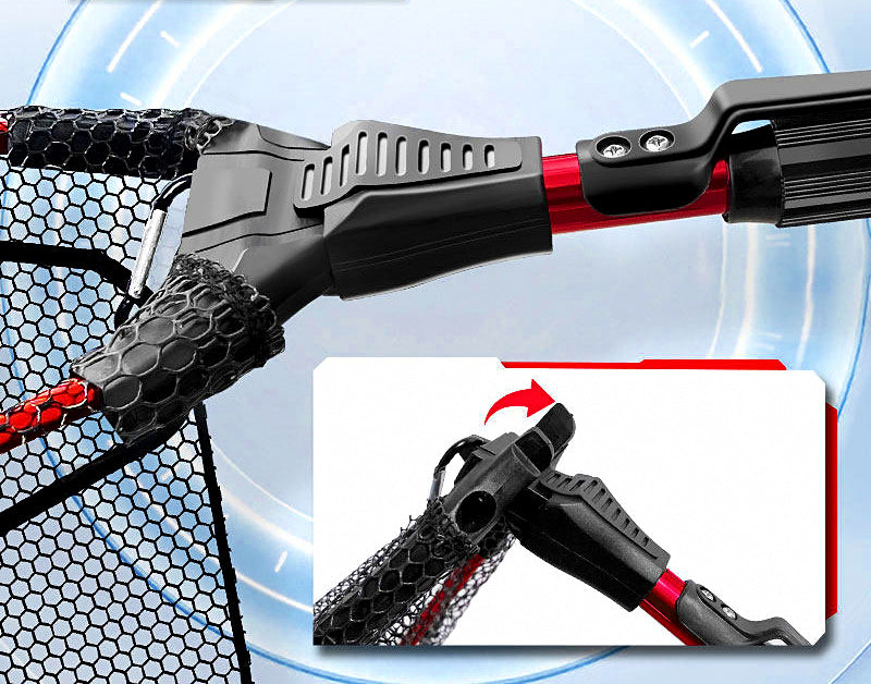 Telescoping Folding Landing Net, Aluminum, 90–300 cm – product photo