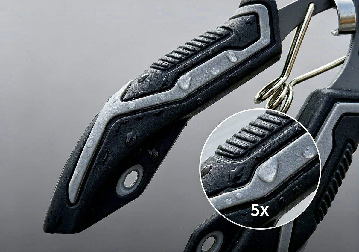 Aluminum Fishing Pliers, Braid Cutter, Optional Gripper Kit – product photo
