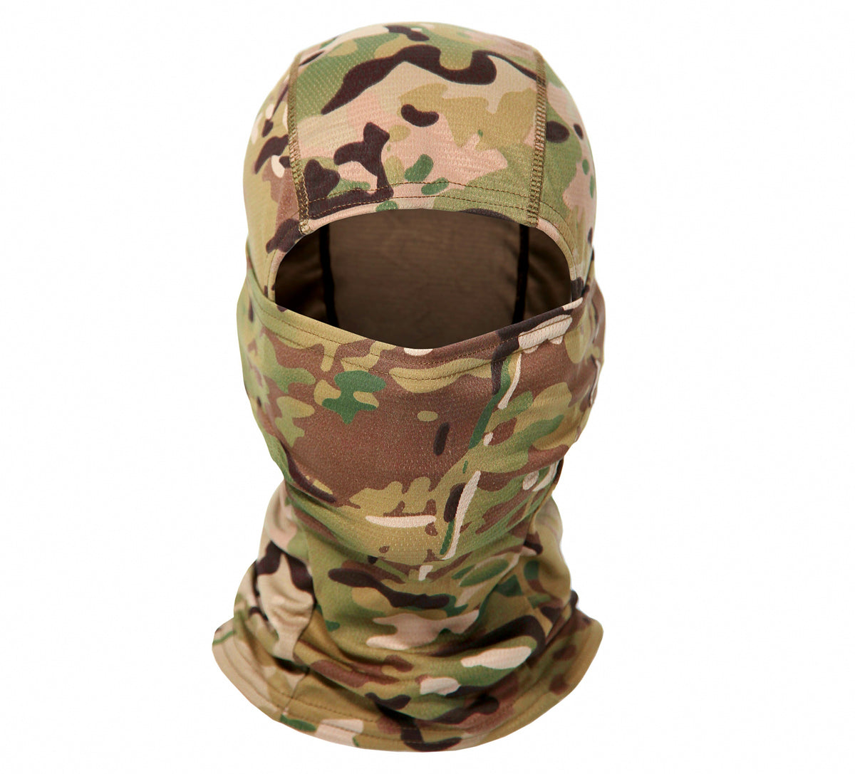 Camo Fishing Face Mask Neck Gaiter, Sun Protection – product photo