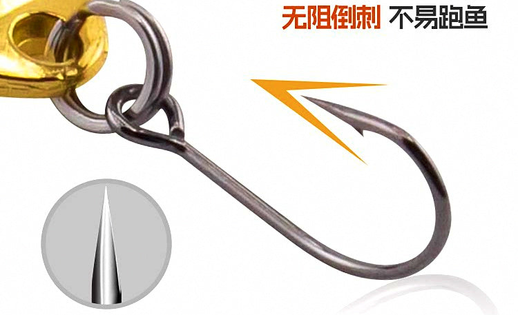 Small Casting Spoon Lures, 1.5–7 g (0.05–0.25 oz), Box – product photo