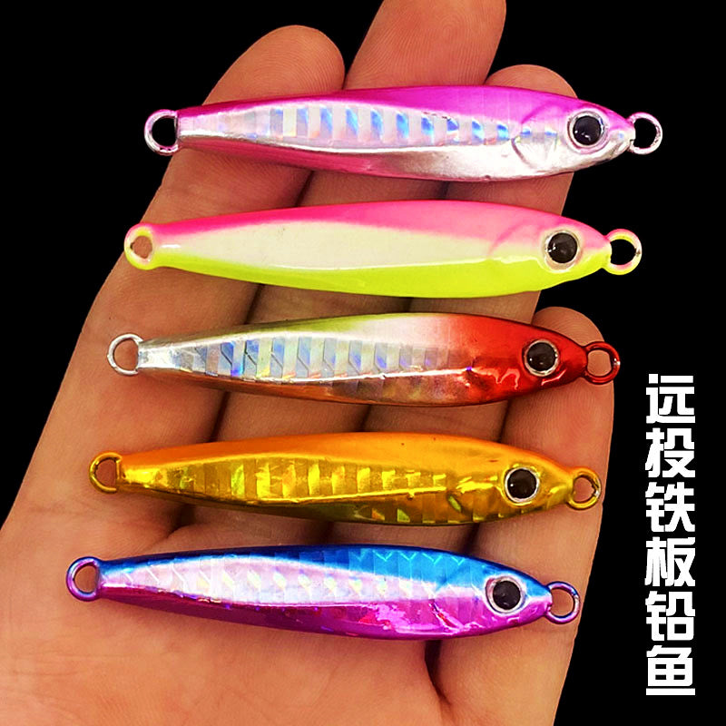 Casting Metal Jig, 10–60 g (0.35–2.1 oz), 5 Colors – product photo