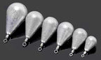 Swivel Teardrop Sinker with Eyelet, 3.5–30 g (0.12–1.06 oz) – product photo