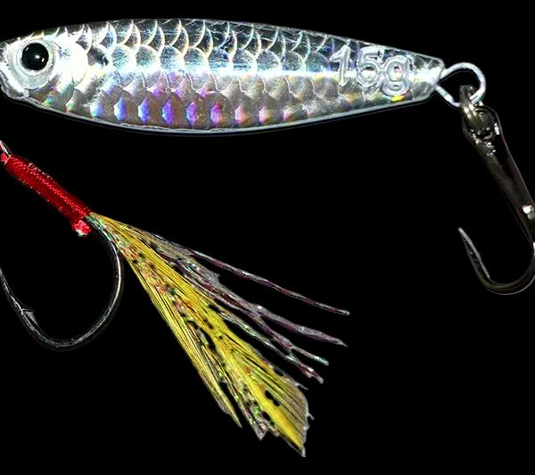 Laser Metal Jig for Sea Bass, 7–30 g (0.25–1.06 oz) – product photo