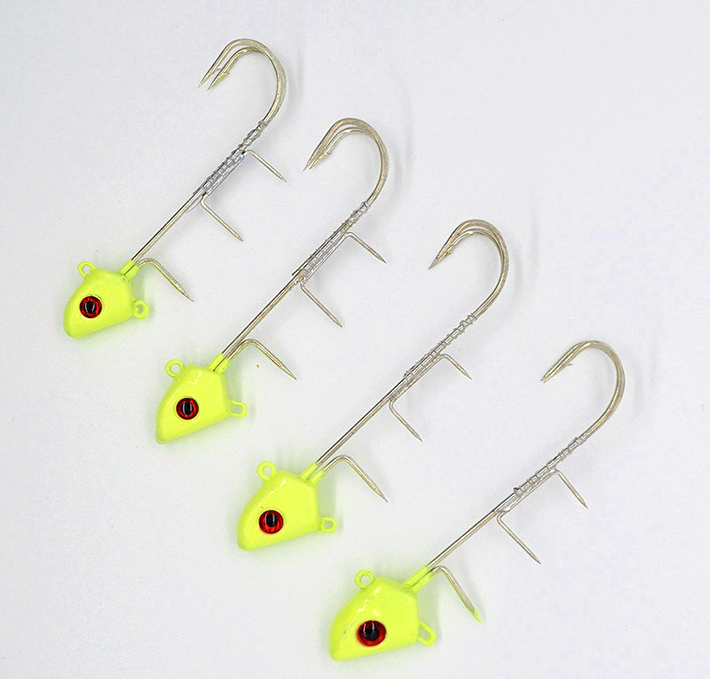 Glow Fish Head Double Hook Rig, 7–225 g (0.25–7.9 oz) – product photo
