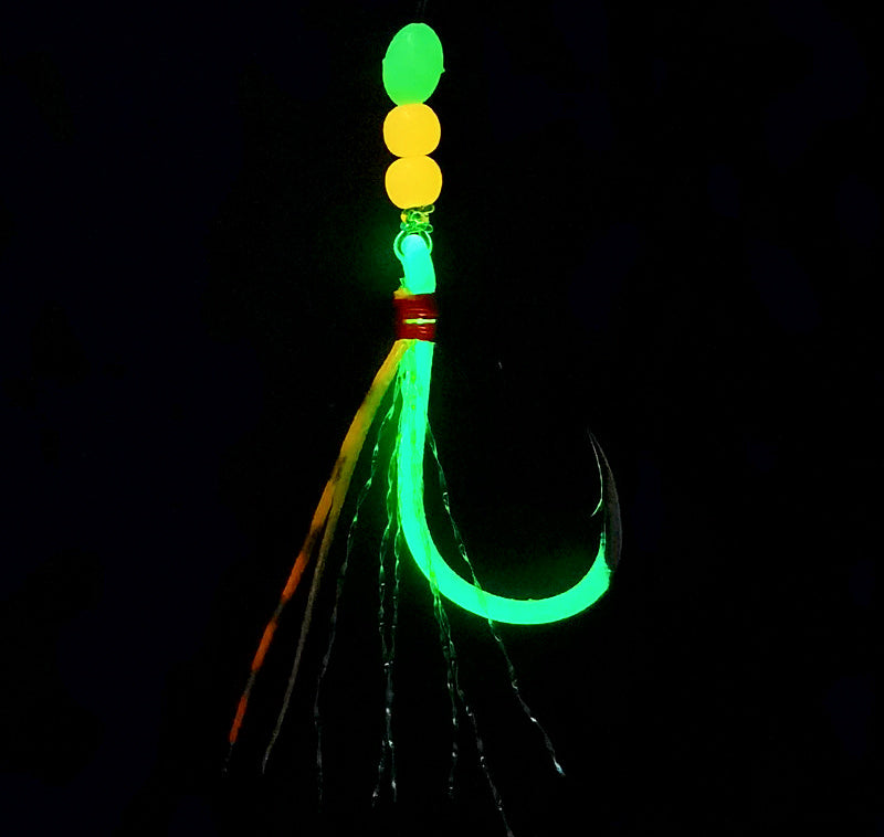 Drift Shrimp Double Hook Rig, Glow Pink Skin – product photo