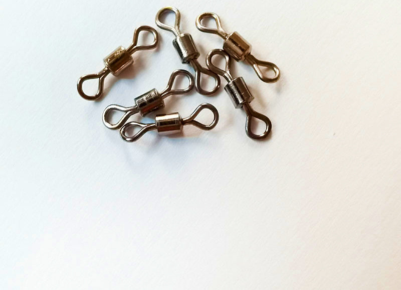 Figure-8 Ring Connector for Fishing Rigs, Sizes 12/10/8 – product photo