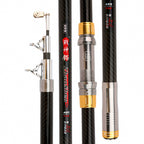 Extra Hard Carbon Telescopic Rod, 3.0–4.5 m (9.8–14.8 ft) – product photo