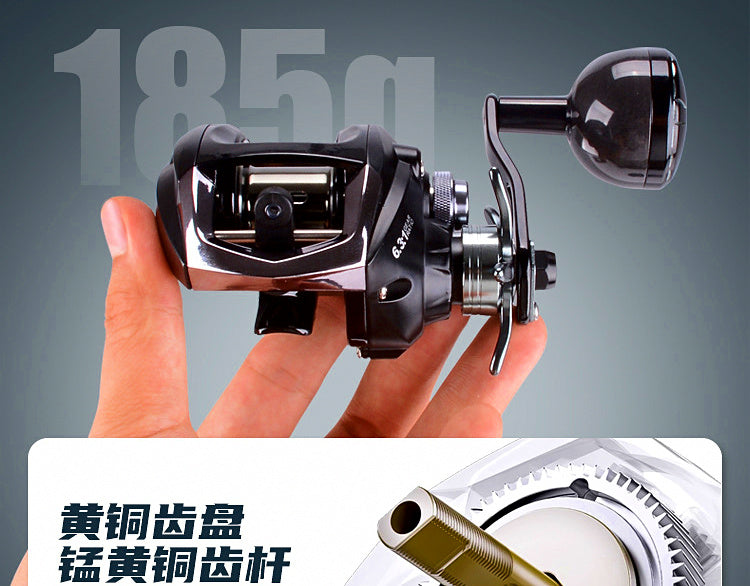 Small Slow Pitch Jigging Reel LPA-200, Left or Right Hand – product photo