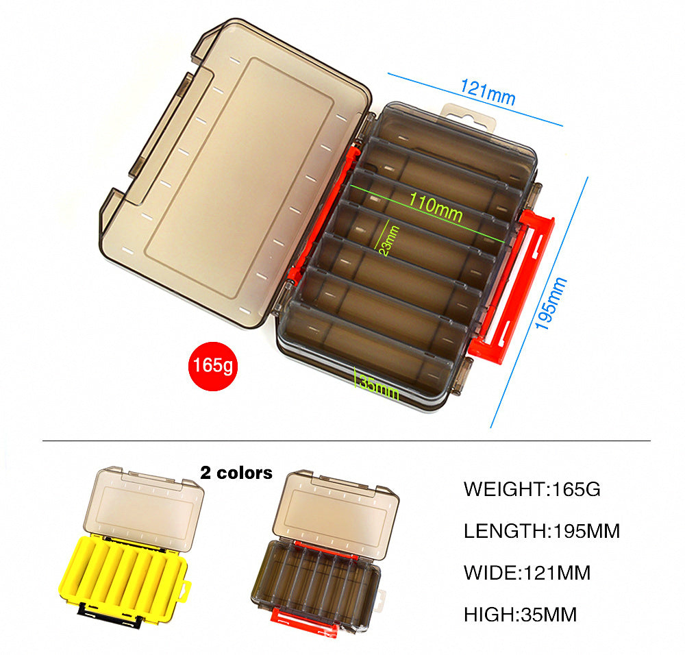Double-Sided Lure Storage Box for Minnows and Pencil Baits – product photo