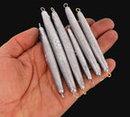 Long Cylinder Sinker, Double Eye Ring, 1–3.5 oz (30–100 g) – product photo