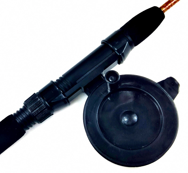 Plastic Ice Fishing Spinning Reel, Pre-Spooled with Line – product photo