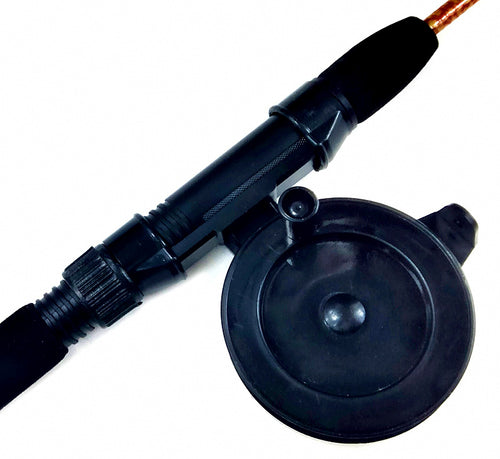 Plastic Ice Fishing Spinning Reel, Pre-Spooled with Line – product photo