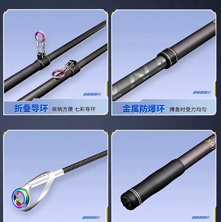 Carbon Casting Rod, Ultra-Hard Action, 3.6–5.4 m (12–18 ft) – product photo