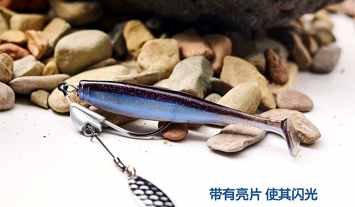 Spinner Blade Weighted Swimbait Hook, 5–8.5 g (0.18–0.30 oz) – product photo