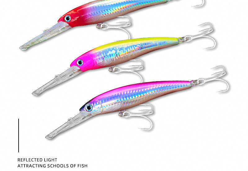 Floating Trolling Minnow Lure, 17 cm (6.7 in), 30 g (1.1 oz) – product photo