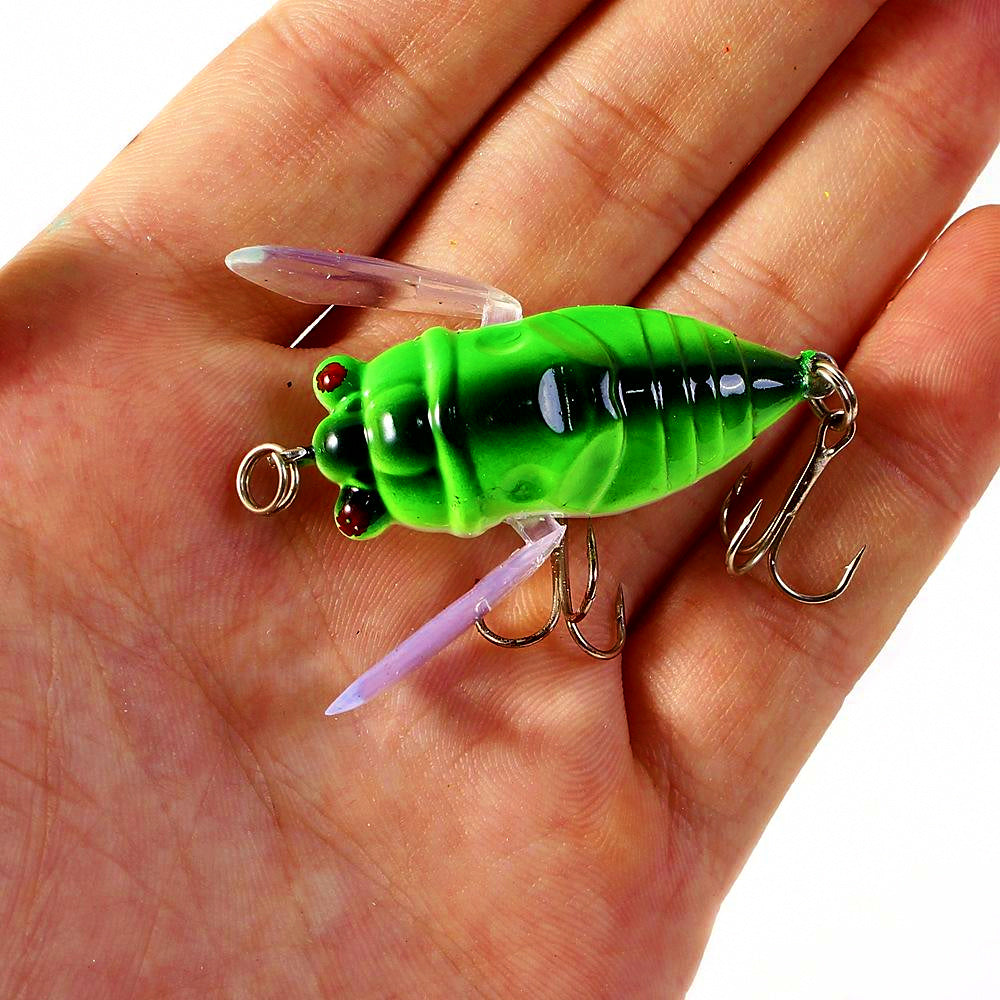Cicada Topwater Popper Lure, 5.5 g (0.19 oz), Floating – product photo