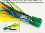 Flying Fish Trolling Lure with UV Skirt and Wings – product photo
