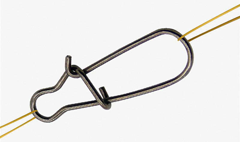 Long Snap Swivel with Figure-8 Ring, Sizes #0–#4 (100 pcs) – product photo