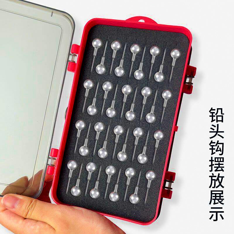 Double-Sided Transparent Sponge Bait Box – product photo