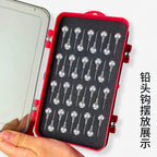 Double-Sided Transparent Sponge Bait Box – product photo