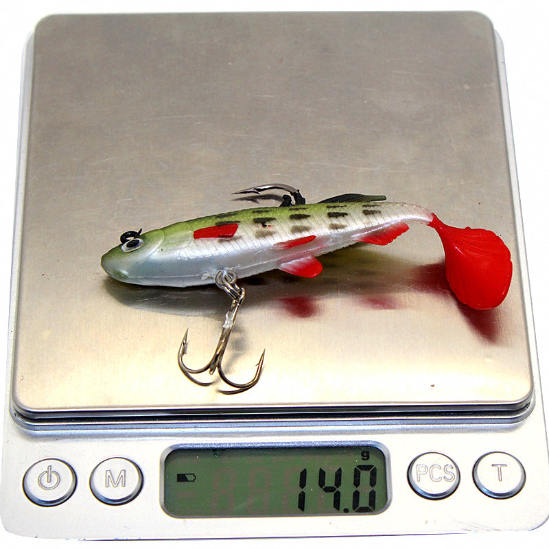 Lead Head Paddle Tail Soft Swimbait, 8 cm, 14 g (0.5 oz) – product photo