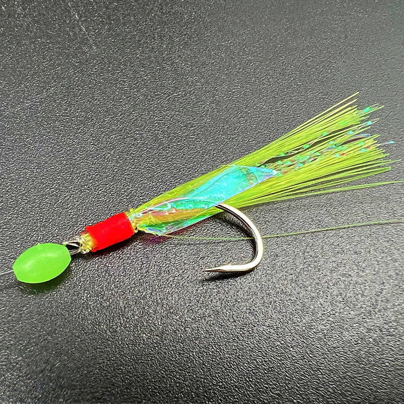 Fish Skin Sabiki Rig, Size 12 Hooks, 6-Hook Pack – product photo