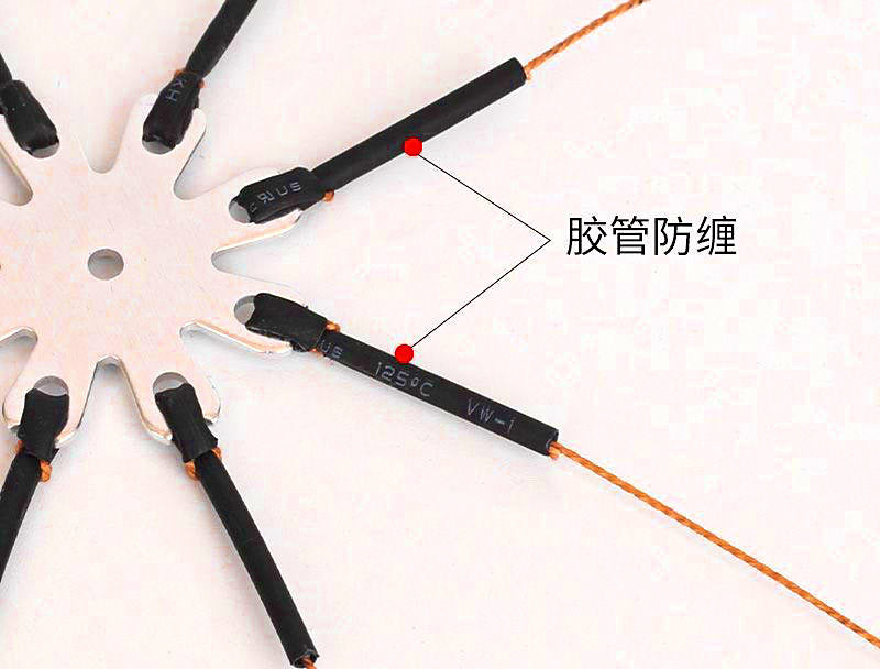 Glow Bead Hook Rig with Long Leader, Barbed, Sizes 8–14 – product photo