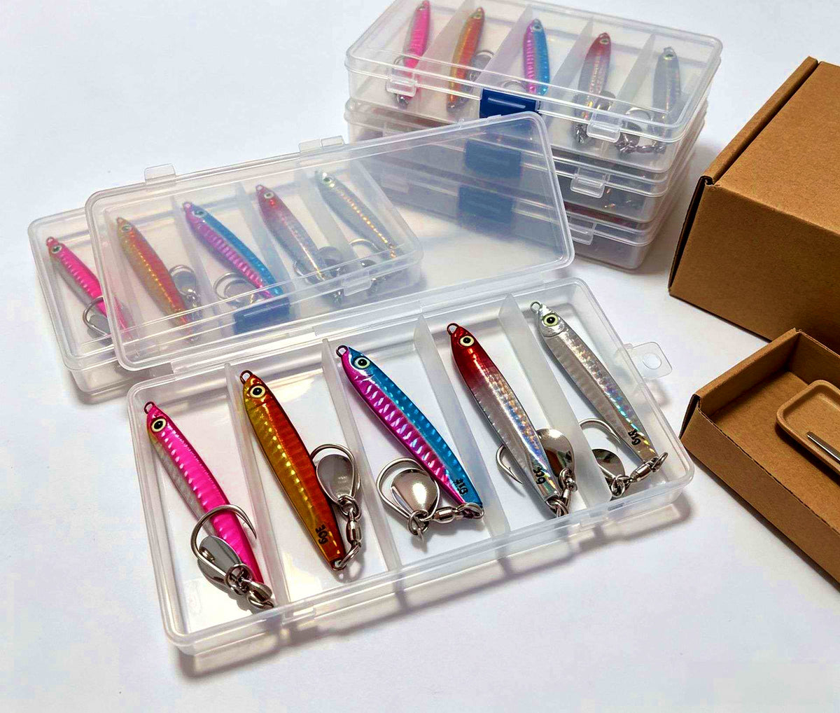 VIB Blade Bait Lure 5-Pack with Spinner Blade, 20–60 g (0.7–2.1 oz) – product photo