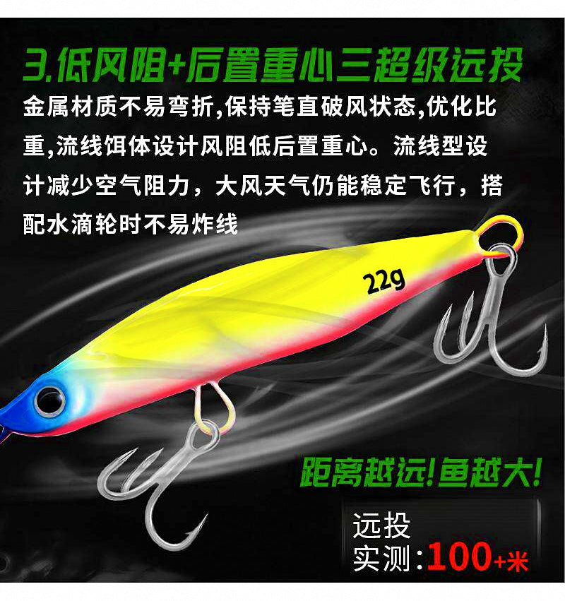 Metal Vibration Jig Blade Bait, 10–28 g (0.35–1 oz) – product photo