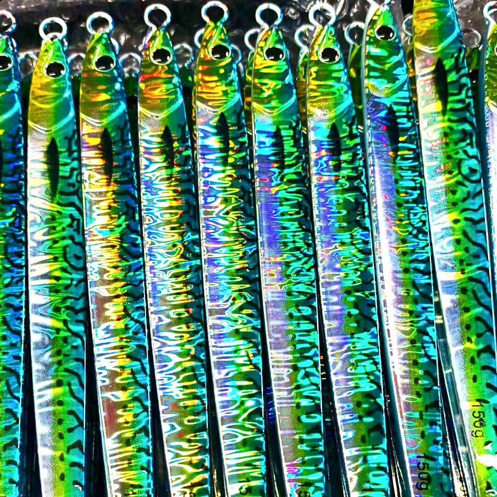 Fast-Sinking Metal Jig, Glow UV, 60–180 g (2.1–6.3 oz) – product photo