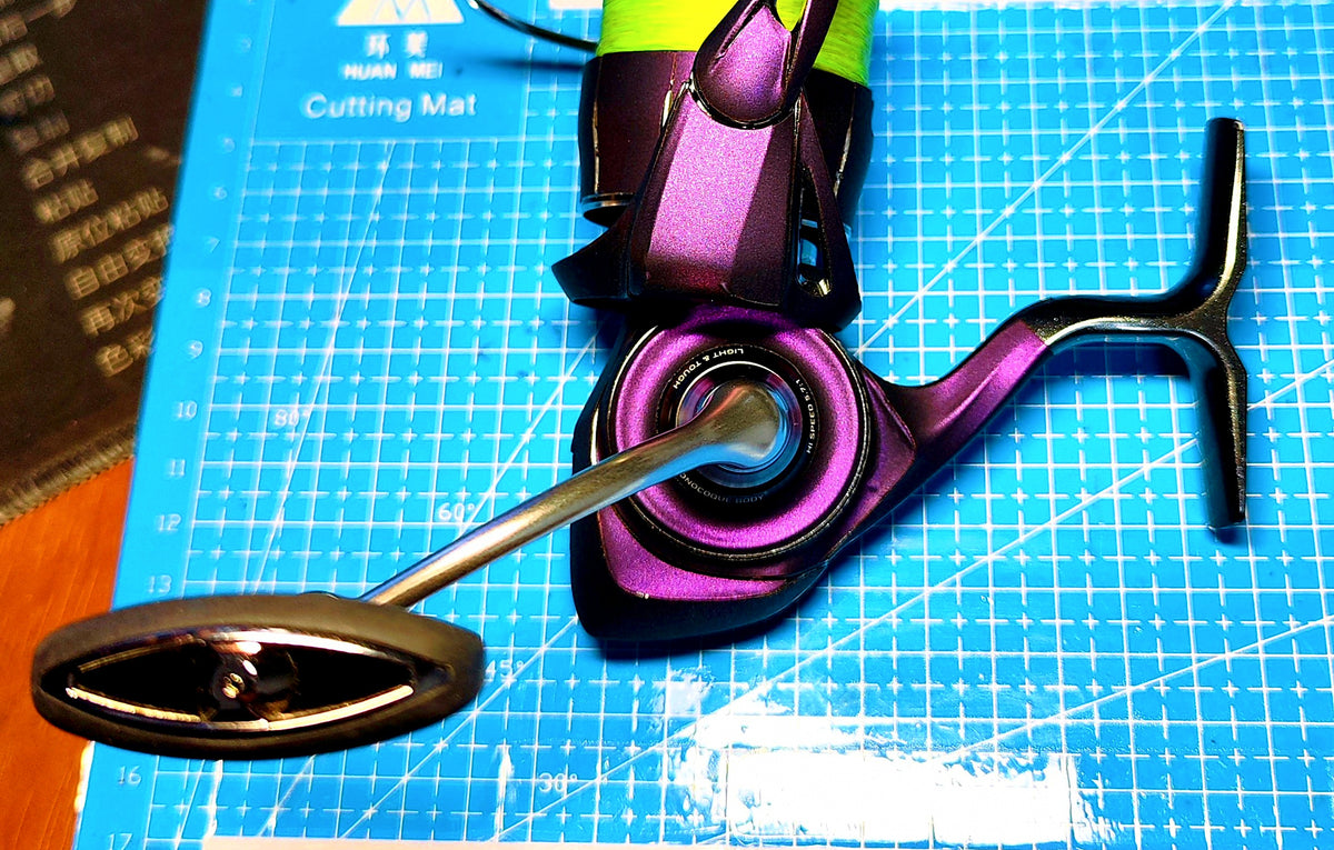 Reel Body Wrap Film Sticker for 2500 Spinning Reels – product photo