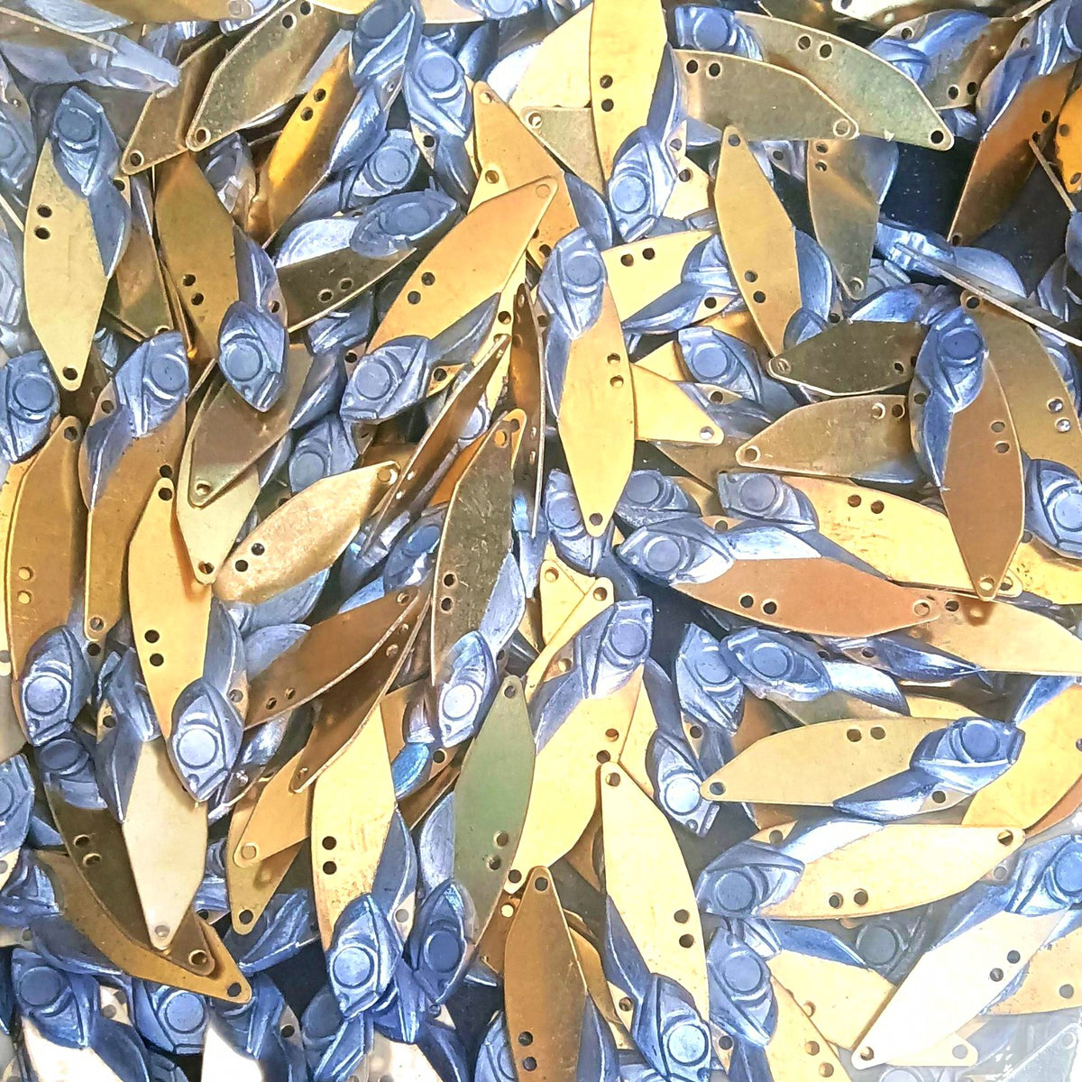 Unpainted Lead VIB Blade Bait, 4.5-15 g (0.16-0.53 oz) – product photo