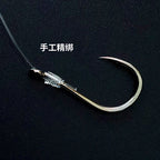 Drift Shrimp Hook Leaders, Pre-Tied, 1.65 m (5.4 ft), 10 Pack – product photo