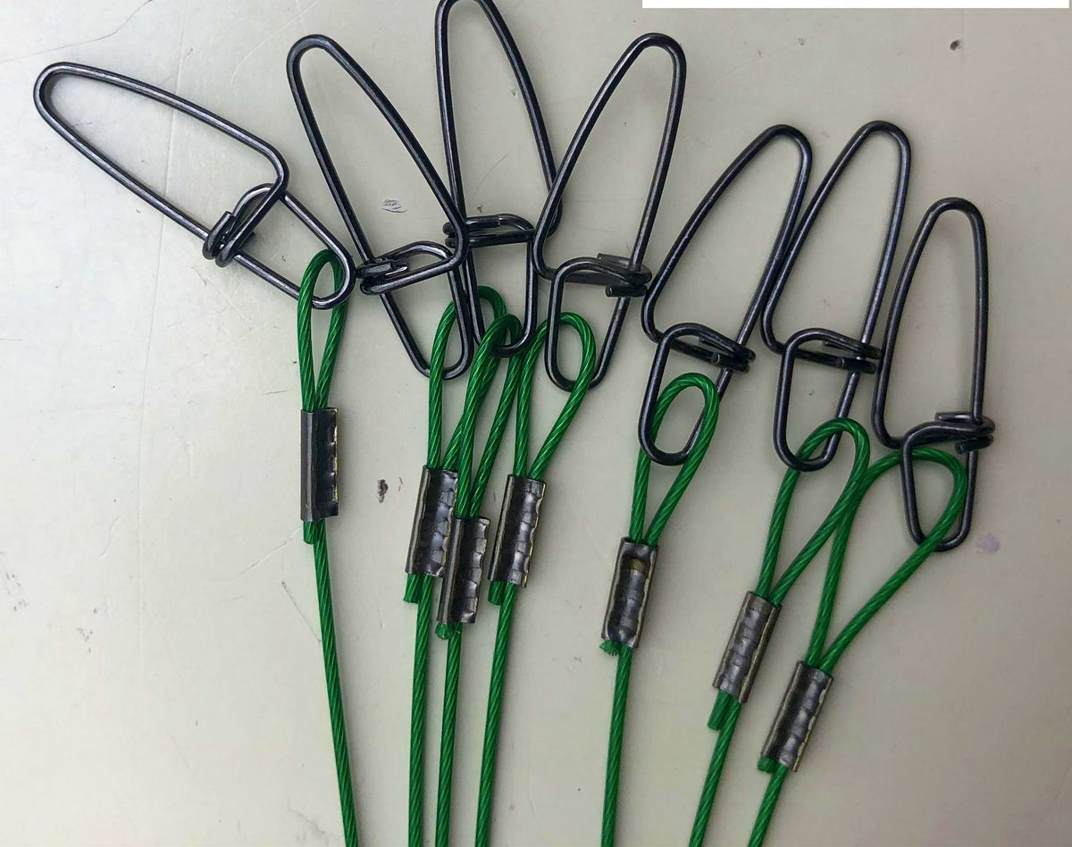 Coated Steel Wire Leader, 20/30/50 cm (8/12/20 in) – product photo