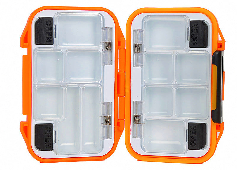 Waterproof Double-Sided Tackle Box, Small, Medium or Large – product photo