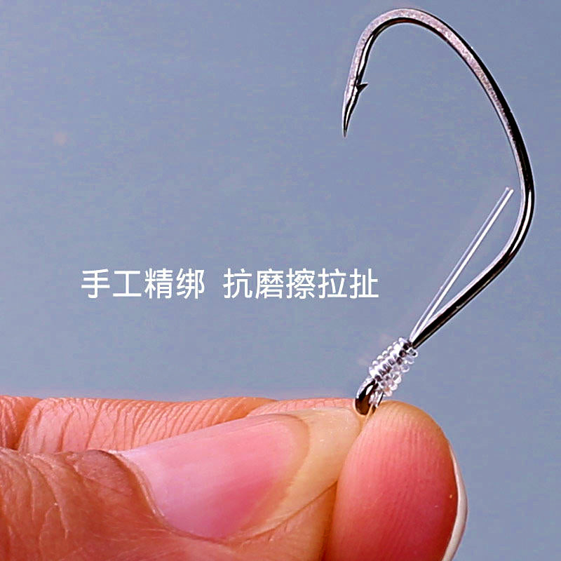 Barracuda 5-Hook Rig, 5 Rigs per Pack, Sizes 2, 1, 1/0 – product photo