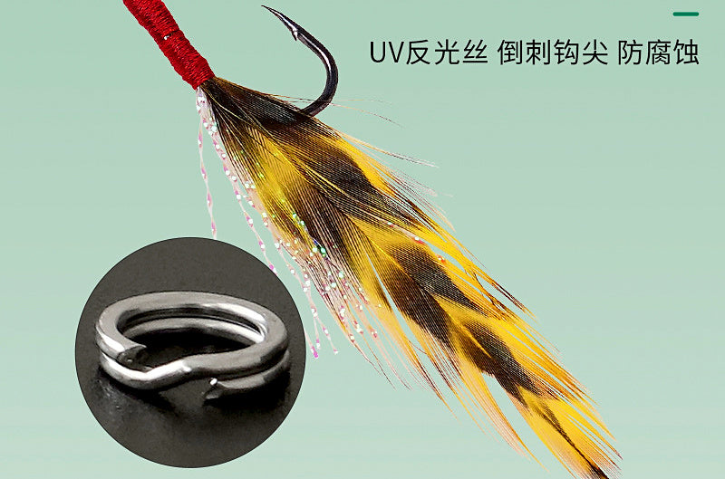 Laser Metal Jig, Fish Scale Pattern, 7–40 g (0.25–1.4 oz) – product photo