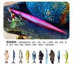 Fast-Pitch Long Metal Jig, 150–600 g (5.3–21.2 oz) – product photo