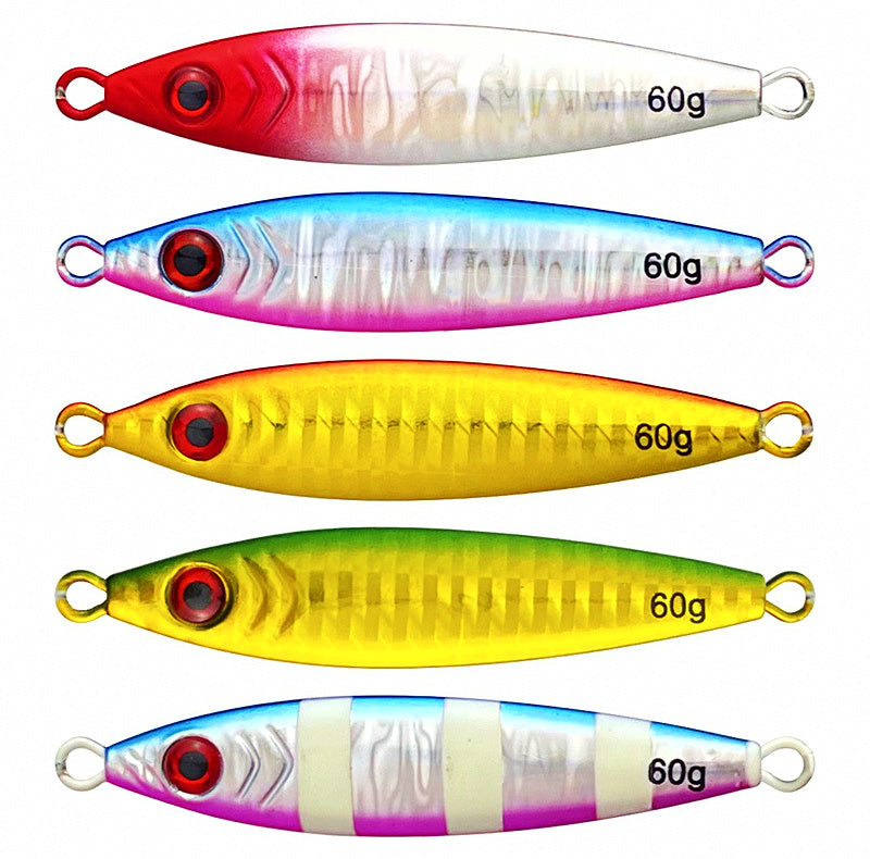 Glow Metal Jig with Spinner Blade, 30–60 g (1.1–2.1 oz) – product photo