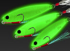 Glow Casting Jig, Feathered Treble, 7–80 g (0.25–2.8 oz) – product photo