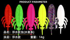 Floating Soft Frog Lure for Snakehead, 6-Pack – product photo